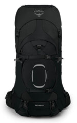 Osprey Aether 65L adjustable torso-length feature highlights personalized support on extended treks.