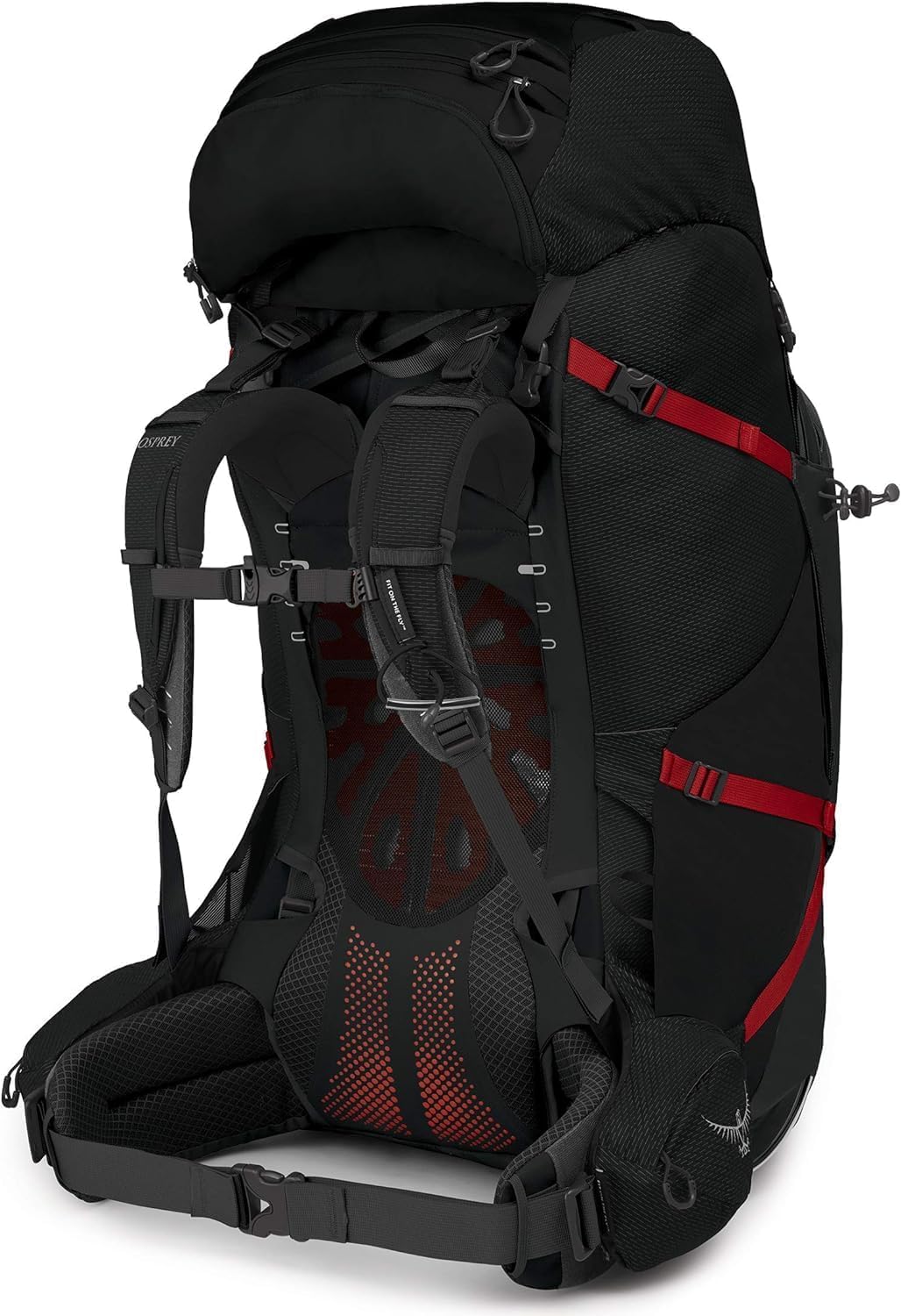 Osprey Aether Plus 100L included raincover protects gear in rain