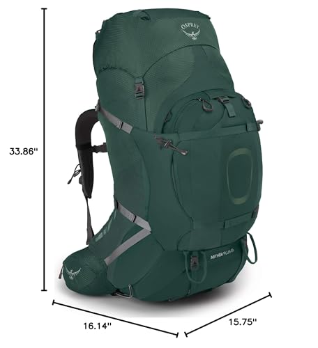 Osprey Aether Plus 85L emphasizes stable close-to-body carry during treks.