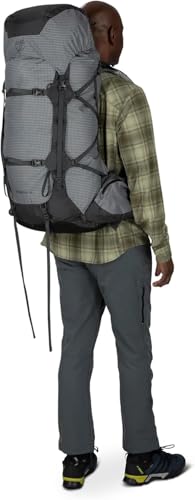 Dimensions of Osprey Aether Pro 75L reveal spacious yet manageable capacity.