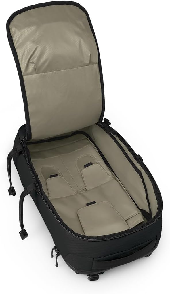 Osprey Archeon 24L NanoTough fabric close-up emphasizes durability and water resistance.
