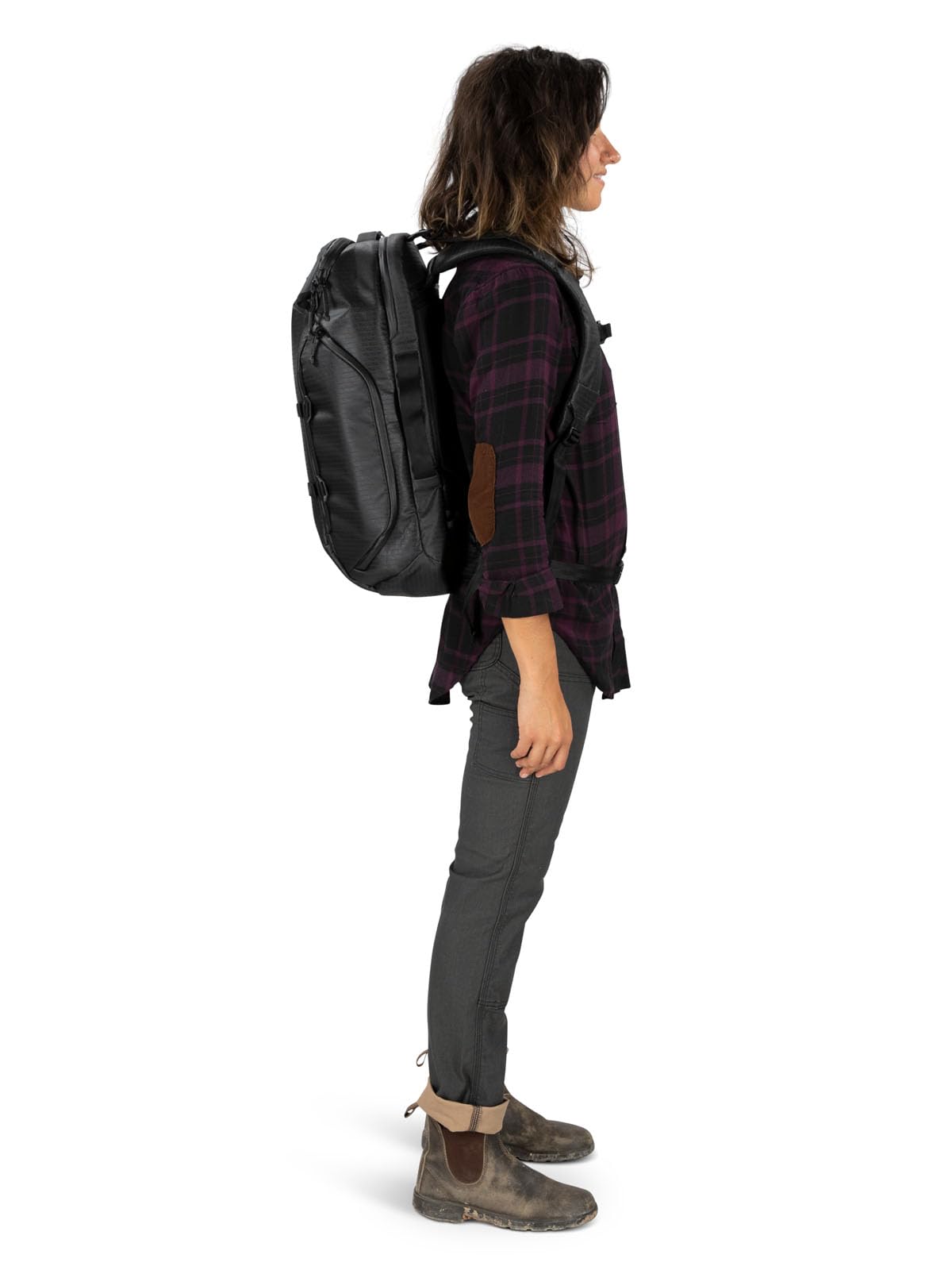 Osprey Archeon 30L side pocket provides quick access.