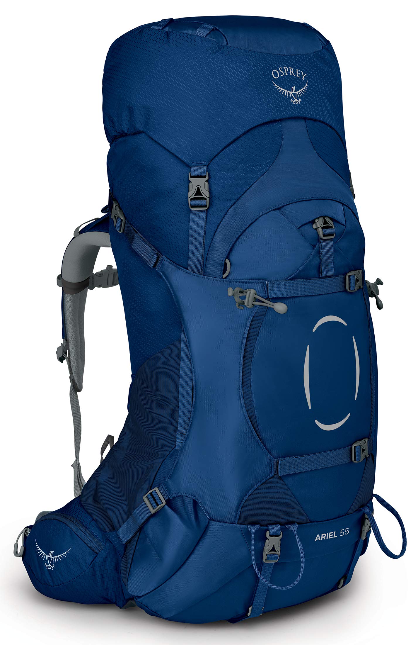 Osprey Ariel 55L sleeping bag compartment helps organize gear for quick access