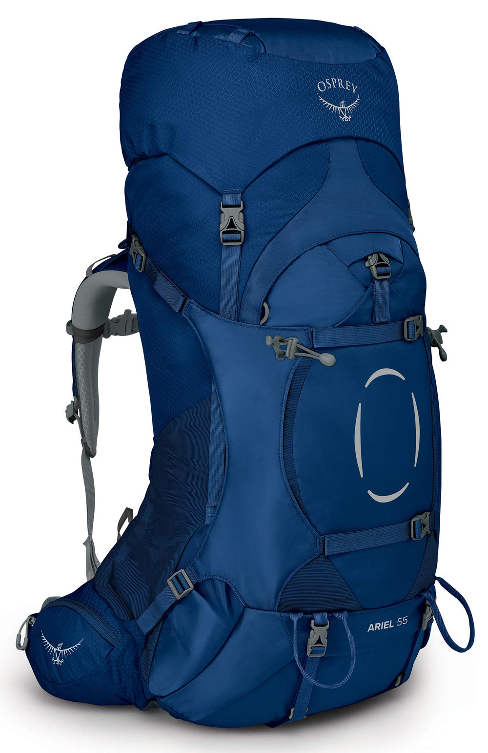 Osprey Ariel 55L sleeping bag compartment helps organize gear for quick access