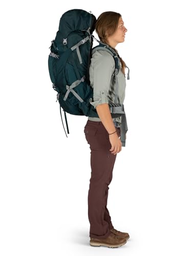 Osprey Ariel Plus 70L generous capacity supports multi-day itineraries.