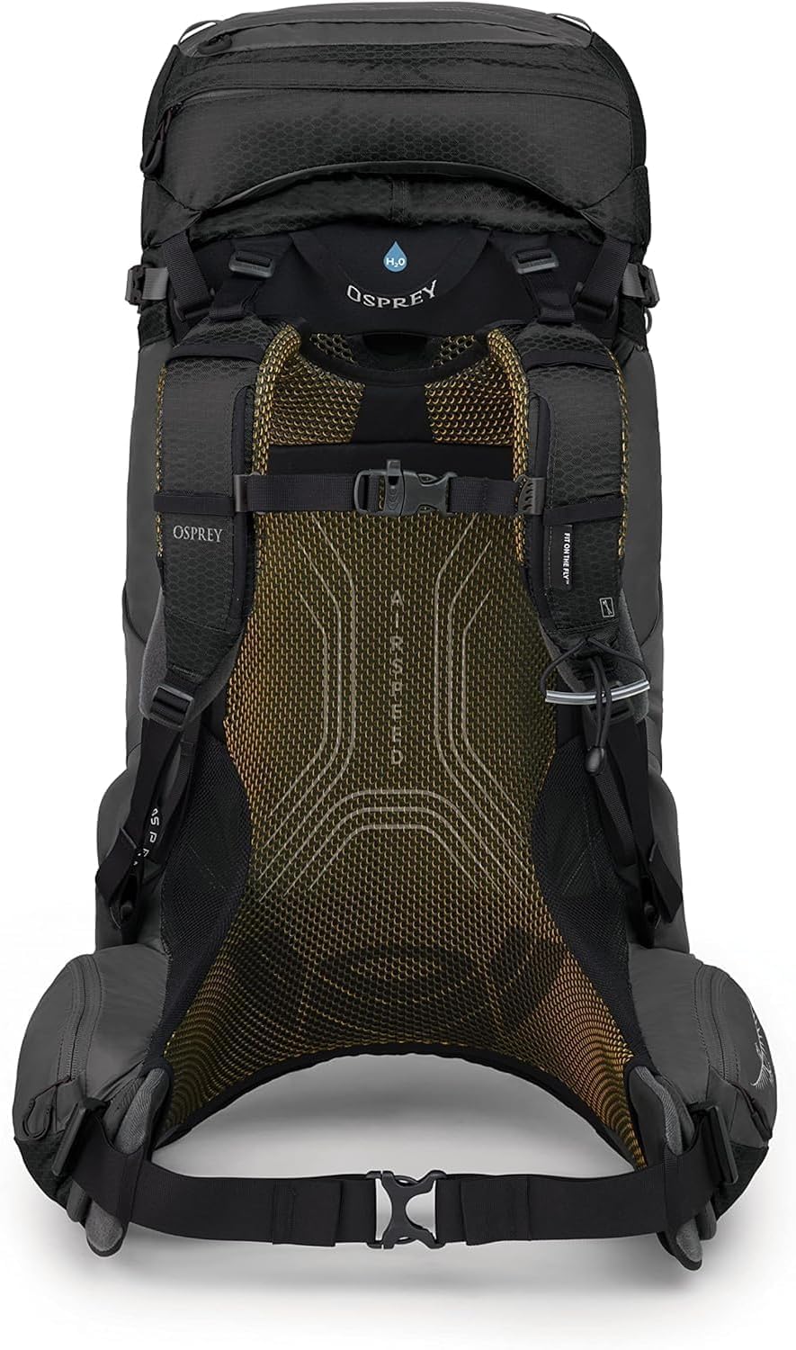 Osprey Atmos AG 50L 3D-suspended back for improved ventilation