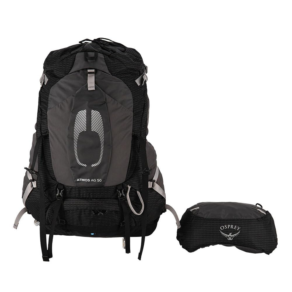 Osprey Atmos AG 50L bluesign fabrics and recycled build details