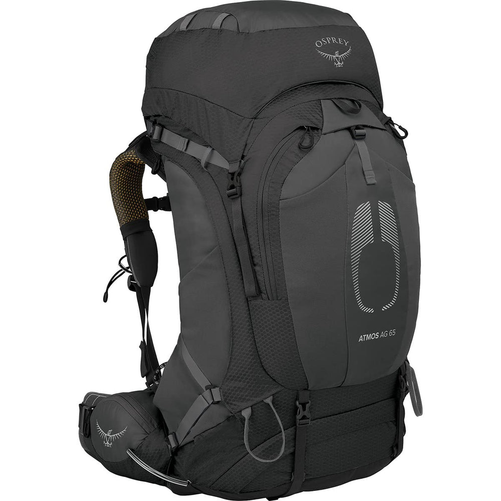 Osprey Atmos AG 65L internal hydration sleeve supports on-the-go hydrating options