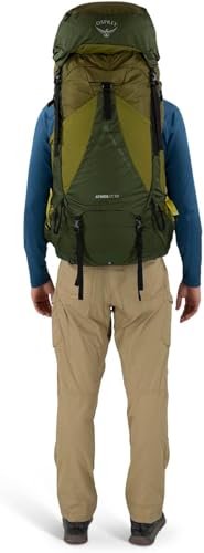 Osprey Atmos AG LT 50L bluesign approved recycled fabric emphasize sustainability