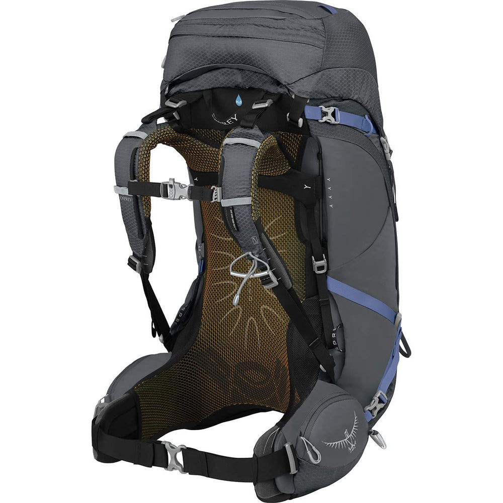 Osprey Aura AG 50L fit-on-the-fly harness adjusting for a comfortable, personalized fit.