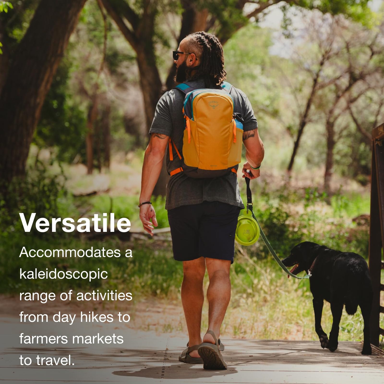 Osprey Daylite Commuter main compartment offers quick access to essentials.