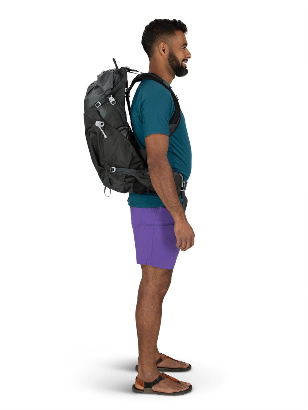 Osprey Downburst 26L backpanel stash pocket for quick-access essentials