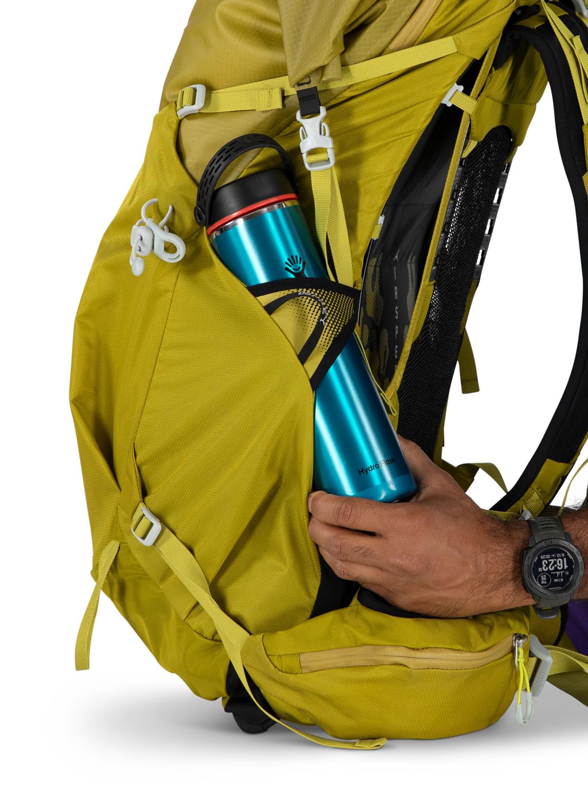 Osprey Downburst 36L ice axe loop for winter or rough terrain