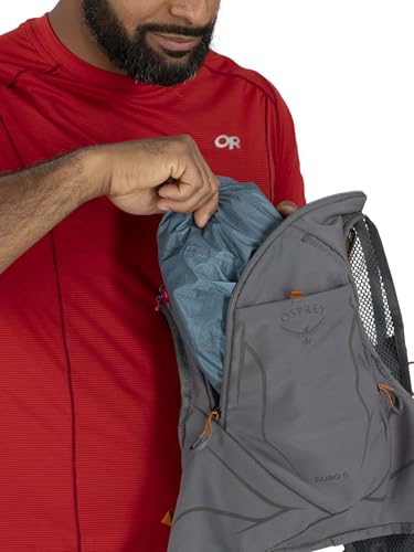 Osprey Duro 6L quick-draw phone pocket for fast reach.