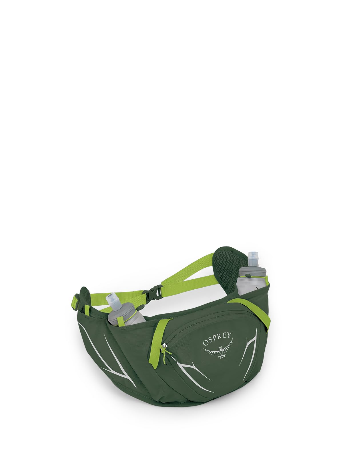 Osprey Duro Dyna belt with close-fit design reduces bounce for focused runs.