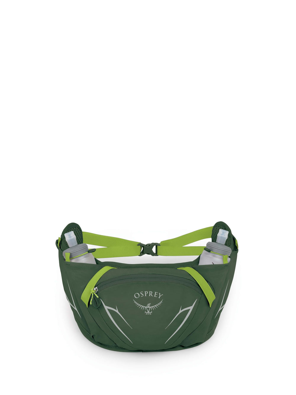 Osprey Duro Dyna external loops for trekking poles or wet gear.