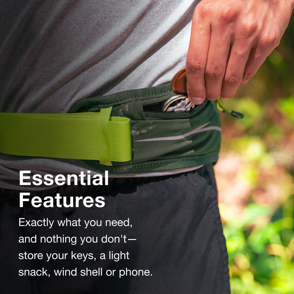 Osprey Duro Dyna LT Easy Essentials Pocket keeps gels and phone accessible