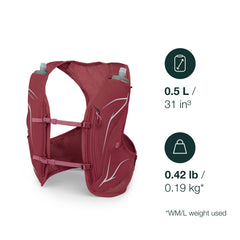 Osprey Duro LT vest side-strap adjustment for stable personalized fit