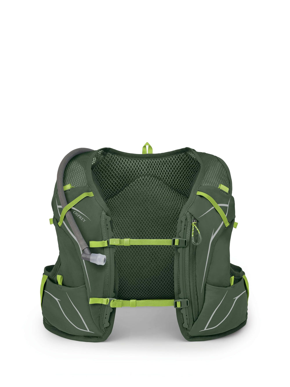 Osprey Duro smart pockets keeping gels and phone within reach.