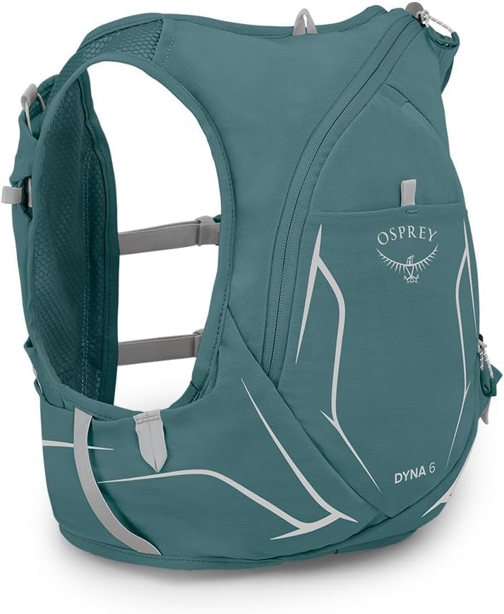 Osprey Dyna 6L vest-dimensions-weight shows compact, lightweight build for race-ready gear
