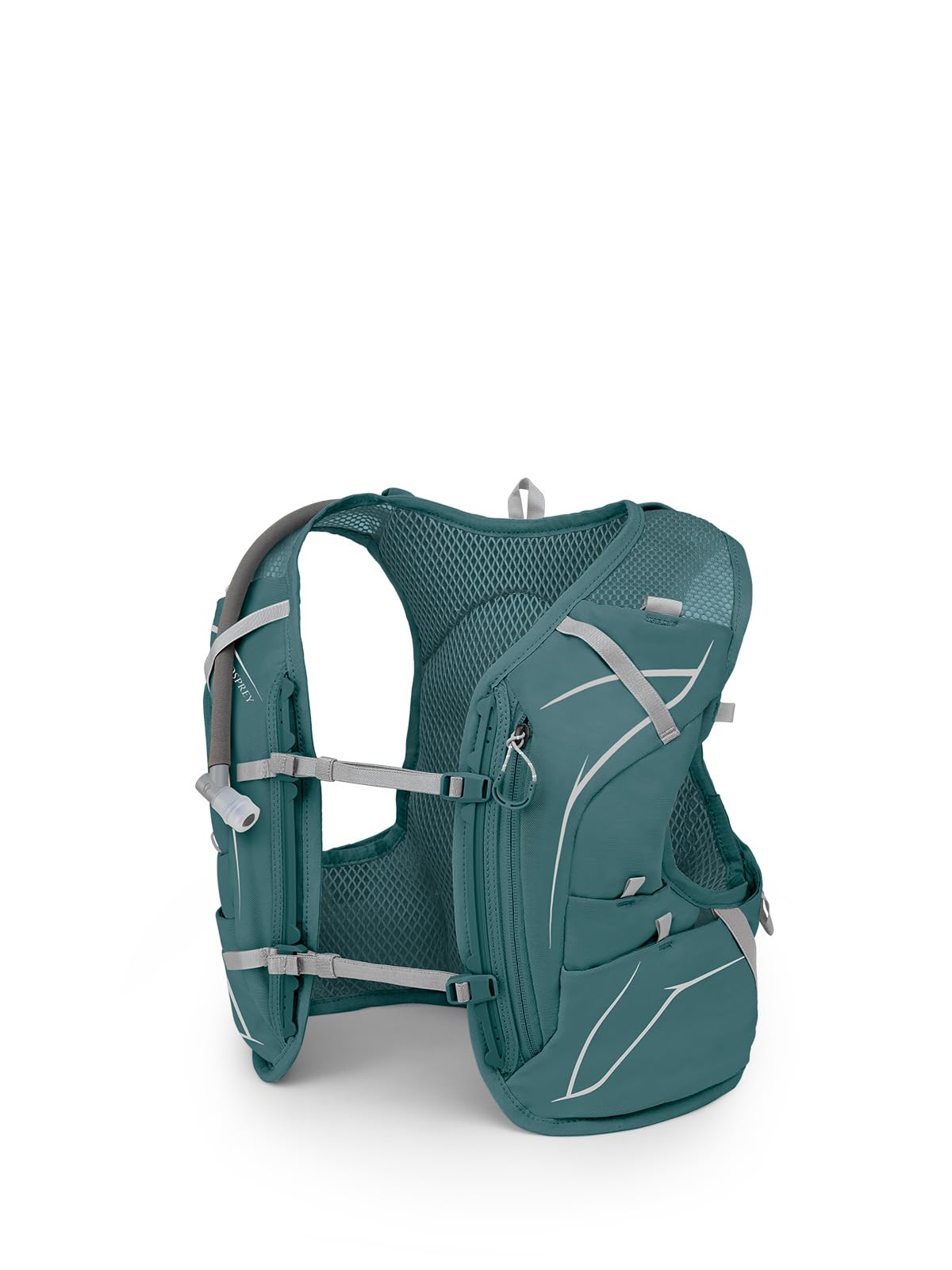 Osprey Dyna 6L women's vest with Hydraulics reservoir for hands-free hydration on trail