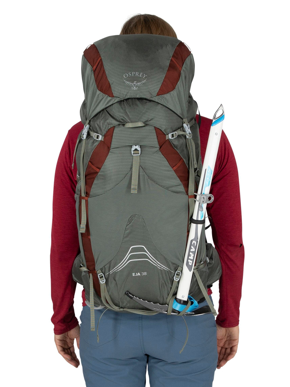Osprey Eja 38L durable materials withstand rugged trail use