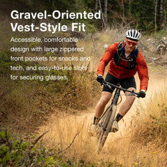 Osprey Escapist Velocity 3L harness pockets keep phone accessible.