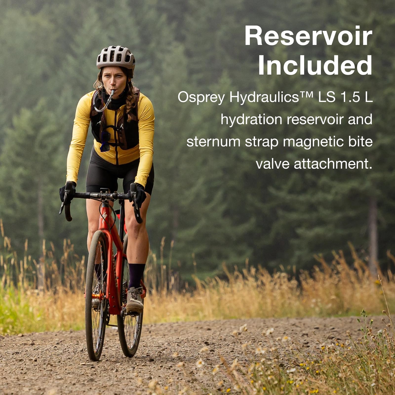 Osprey Escapist Velocity 3L chest straps providing stable fit