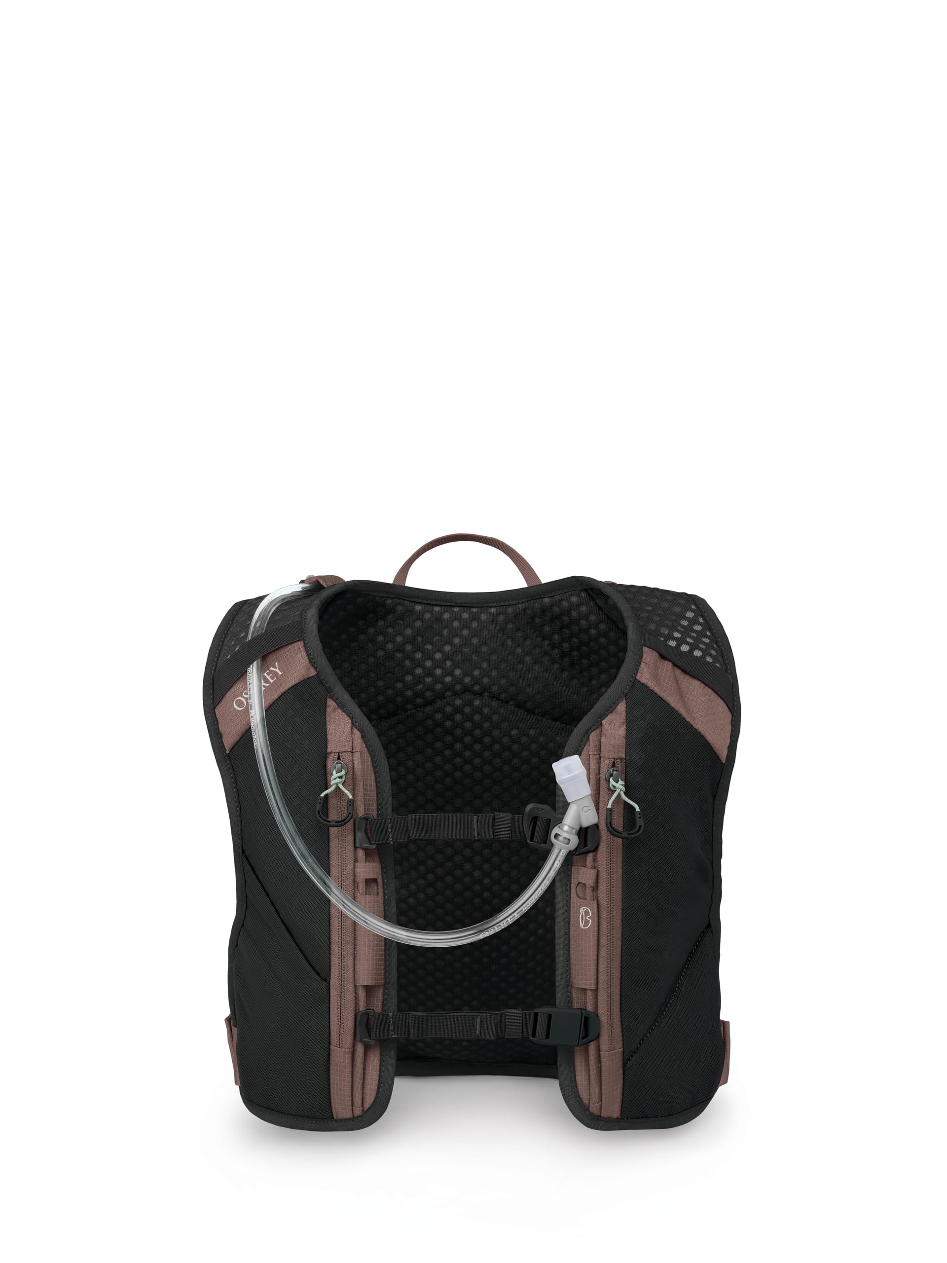 Osprey Escapist Velocity 3L vertical harness pockets for snacks.