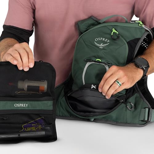 Osprey Escapist Velocity 6L vertical pockets organize essentials on the go