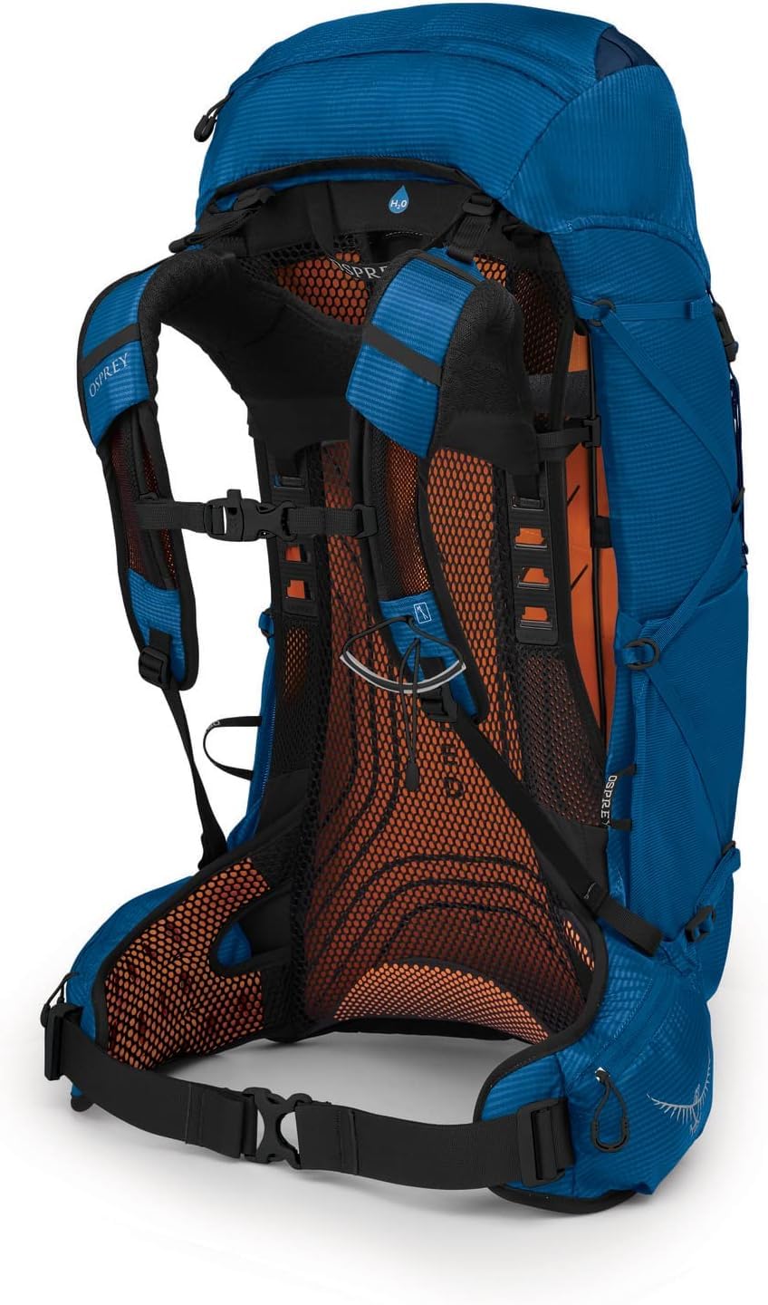 Osprey Exos 38L floating lid is removable to save weight.