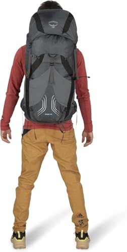 Osprey Exos 48L four-inch torso adjustability for a personalized fit.