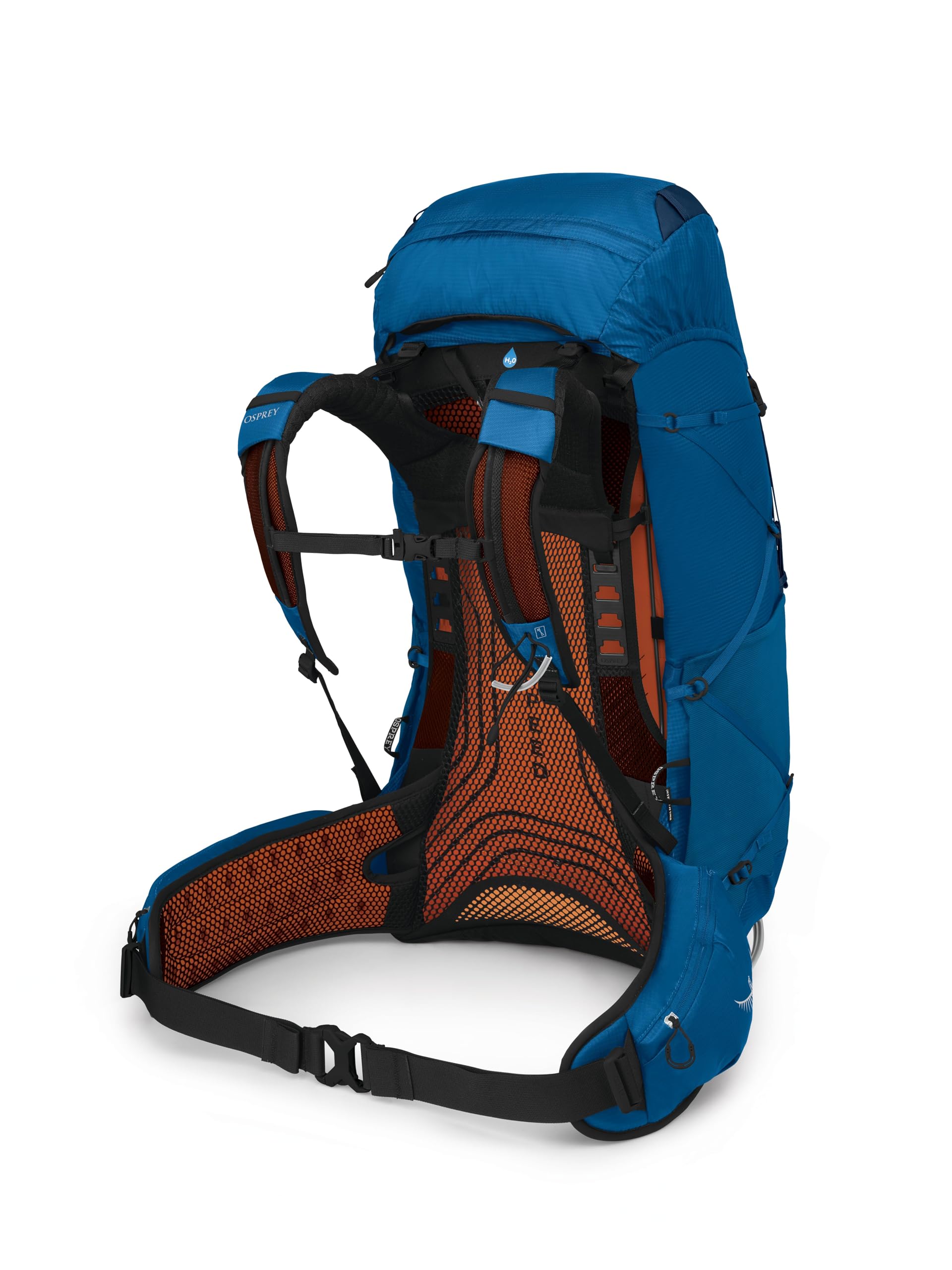 Osprey Exos 58L dimensions and weight shown for trip planning