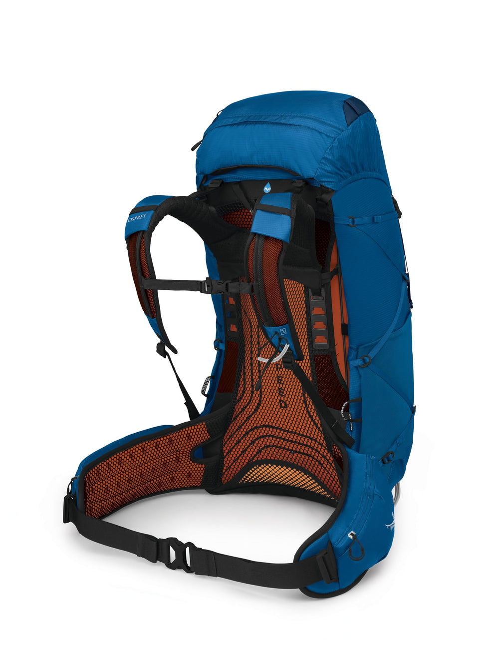 Osprey Exos 58L dimensions and weight shown for trip planning