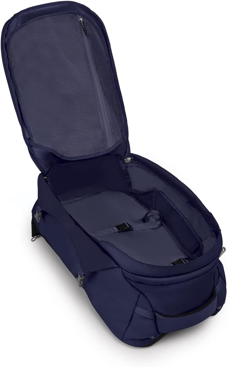 Osprey Fairview 40L adjustable torso fit for personalized comfort.