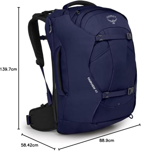Osprey Fairview 40L Daypack compatibility expands travel options.