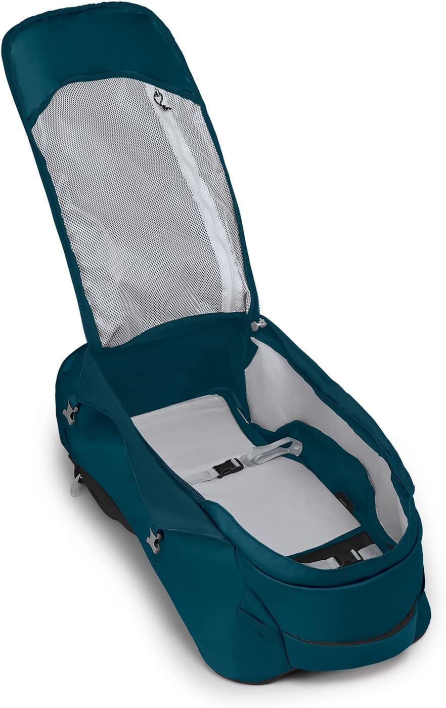 Osprey Fairview 70L hipbelt provides secure, comfortable carry.