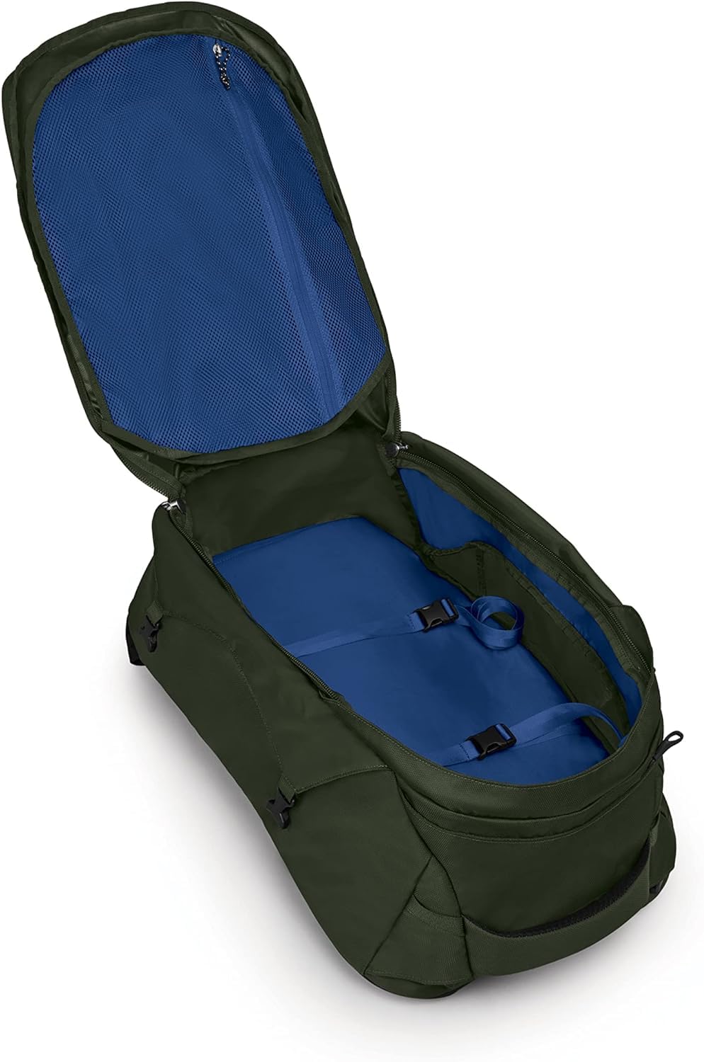 Osprey Farpoint 40L rugged compression straps keep gear secure