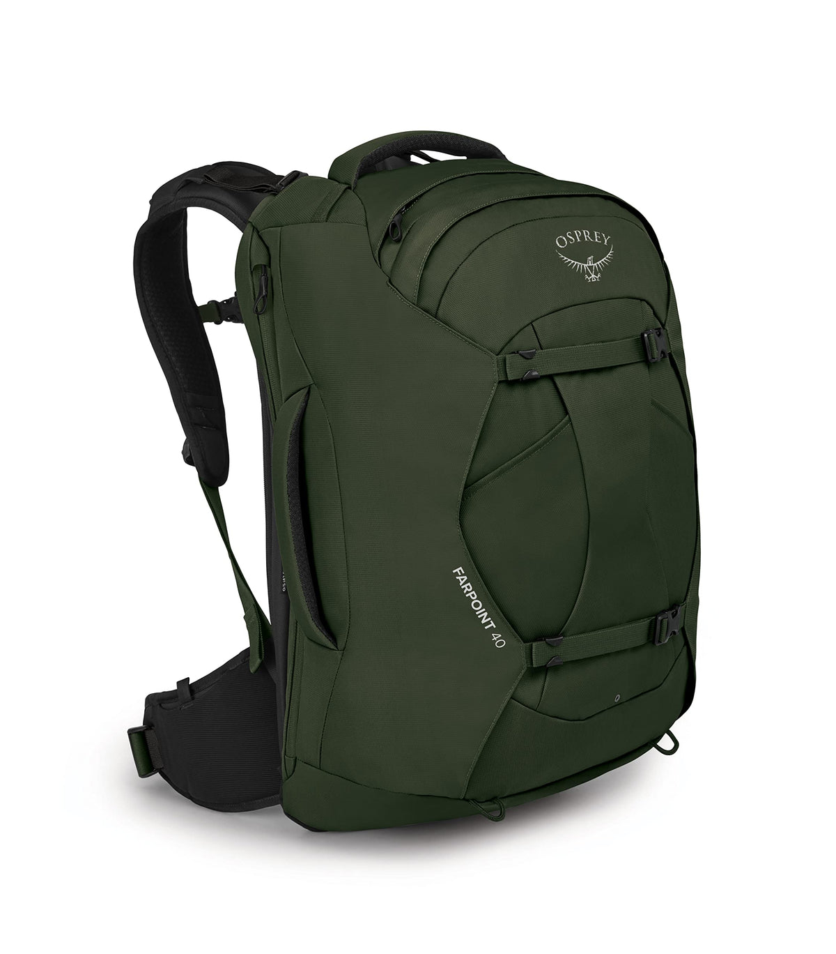Osprey Farpoint 40L durable fabric close-up for rugged, long-lasting travel gear