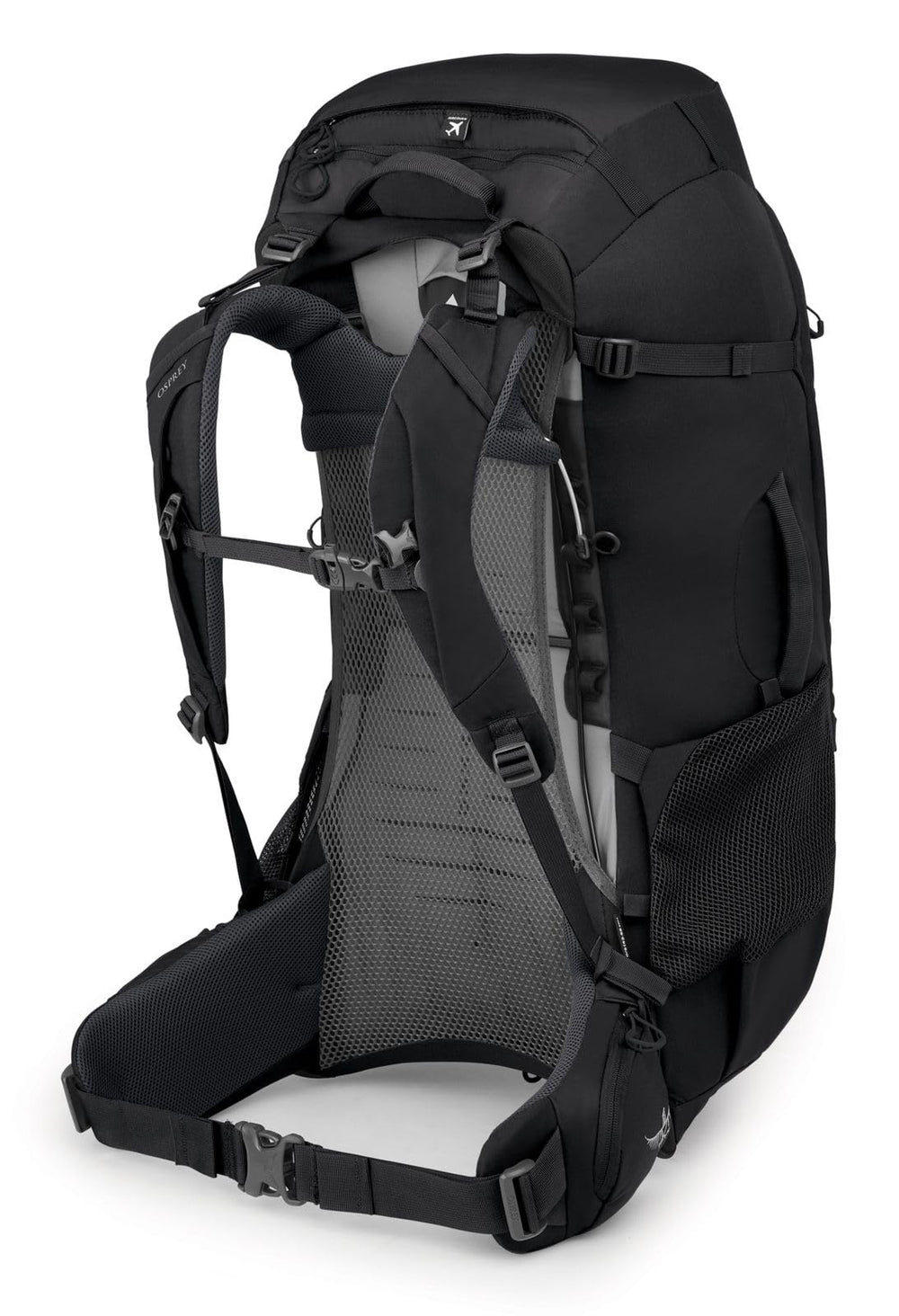 Osprey Farpoint Trek 55L Men's Travel Backpack - Black – Canada WildCo ...