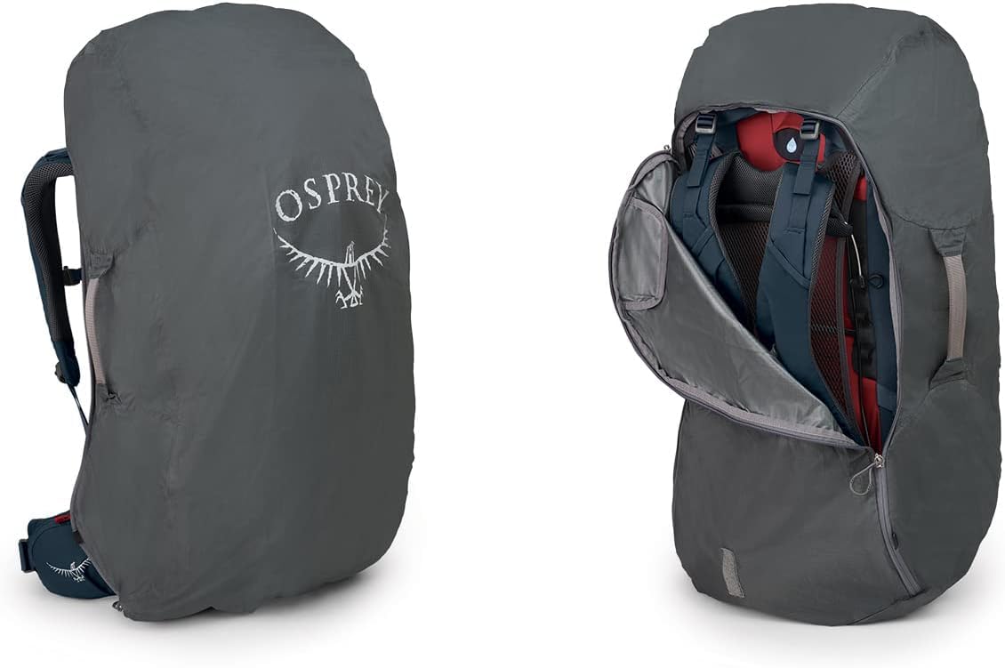Osprey Farpoint Trek 55L compact dimensions and weight aid travel planning.