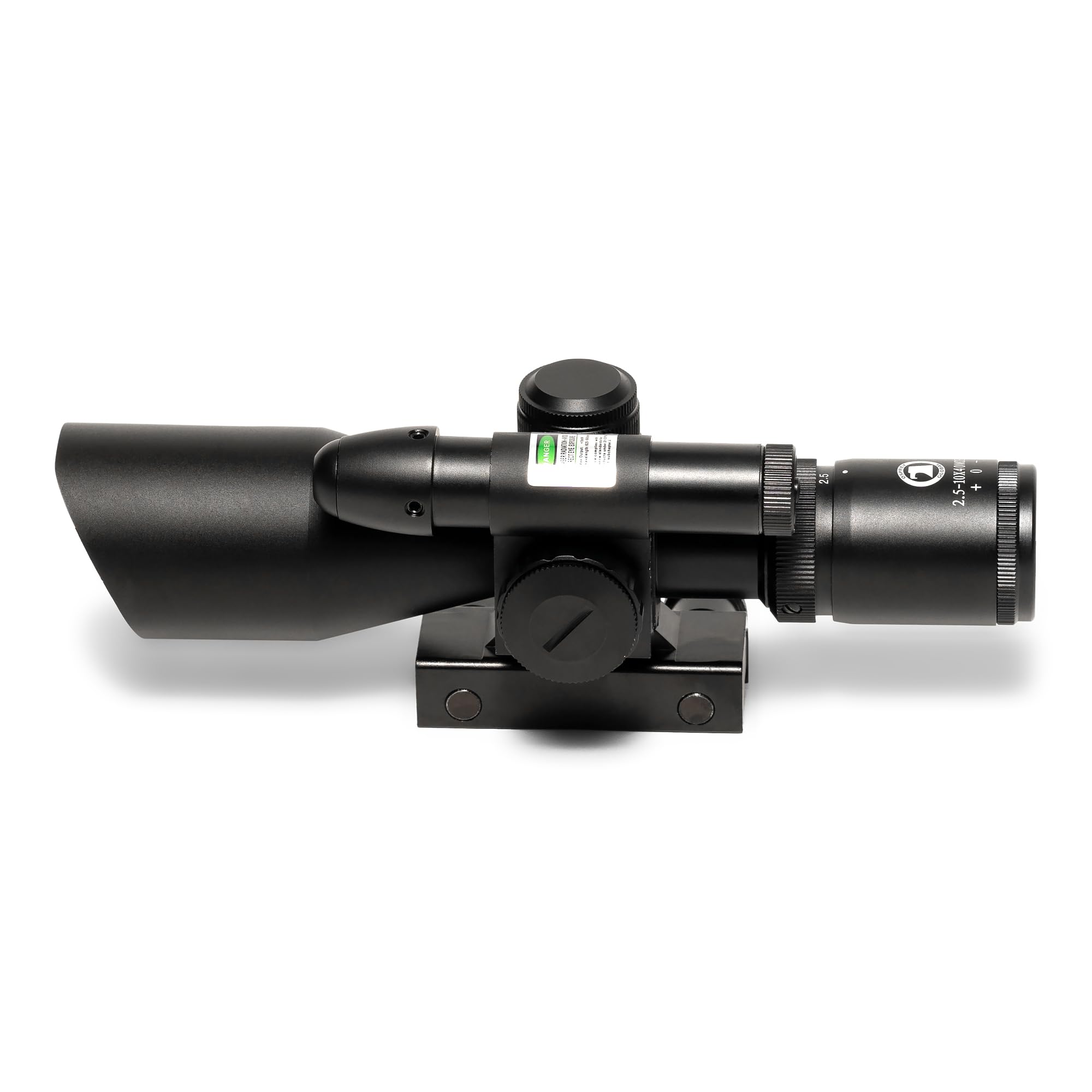 Osprey Global black matte finish reduces glare for discreet field use.