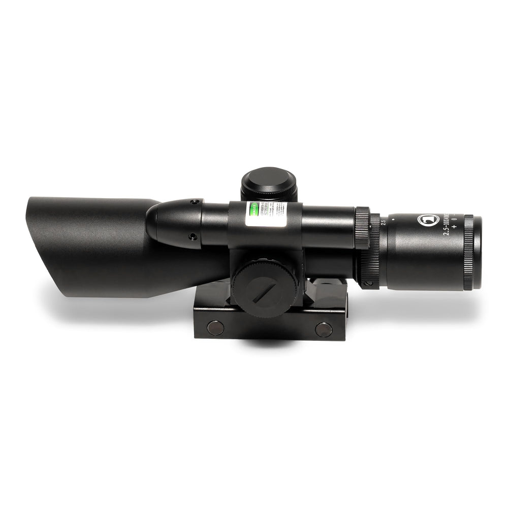 Osprey Global black matte finish reduces glare for discreet field use.