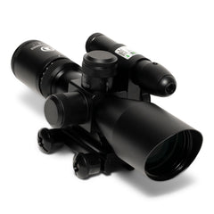 Osprey Global 2.5-10x40 objective lens yields brighter views in dawn or dusk.