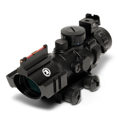 Osprey Global 4x32 MDG compact scope front view shows rugged outdoor-ready design for field use