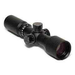 Osprey Global CP3-9X42MDG demonstrates eye relief range for comfortable shooting.