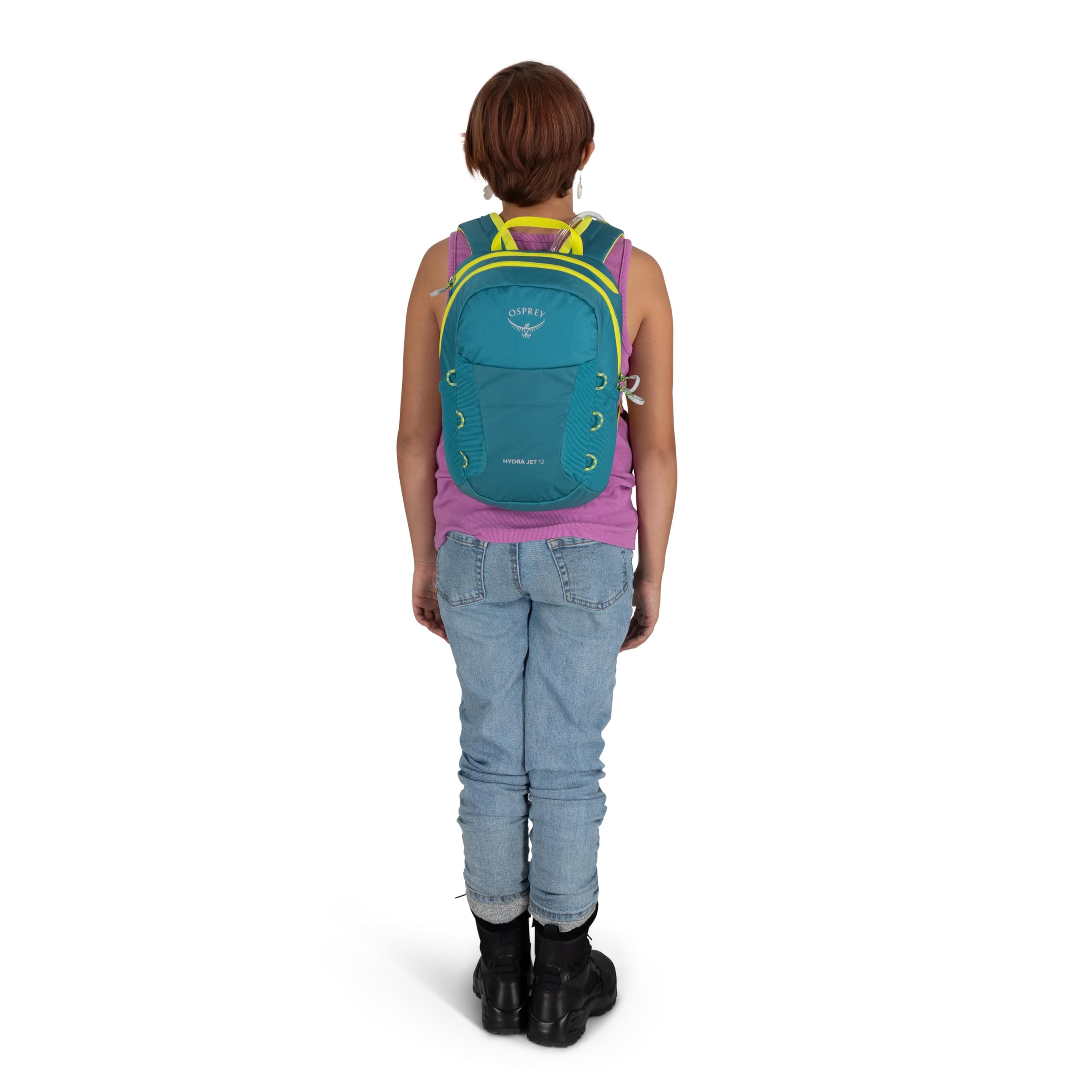 Osprey HydraJet recycled fabrics reflect eco-friendly design.