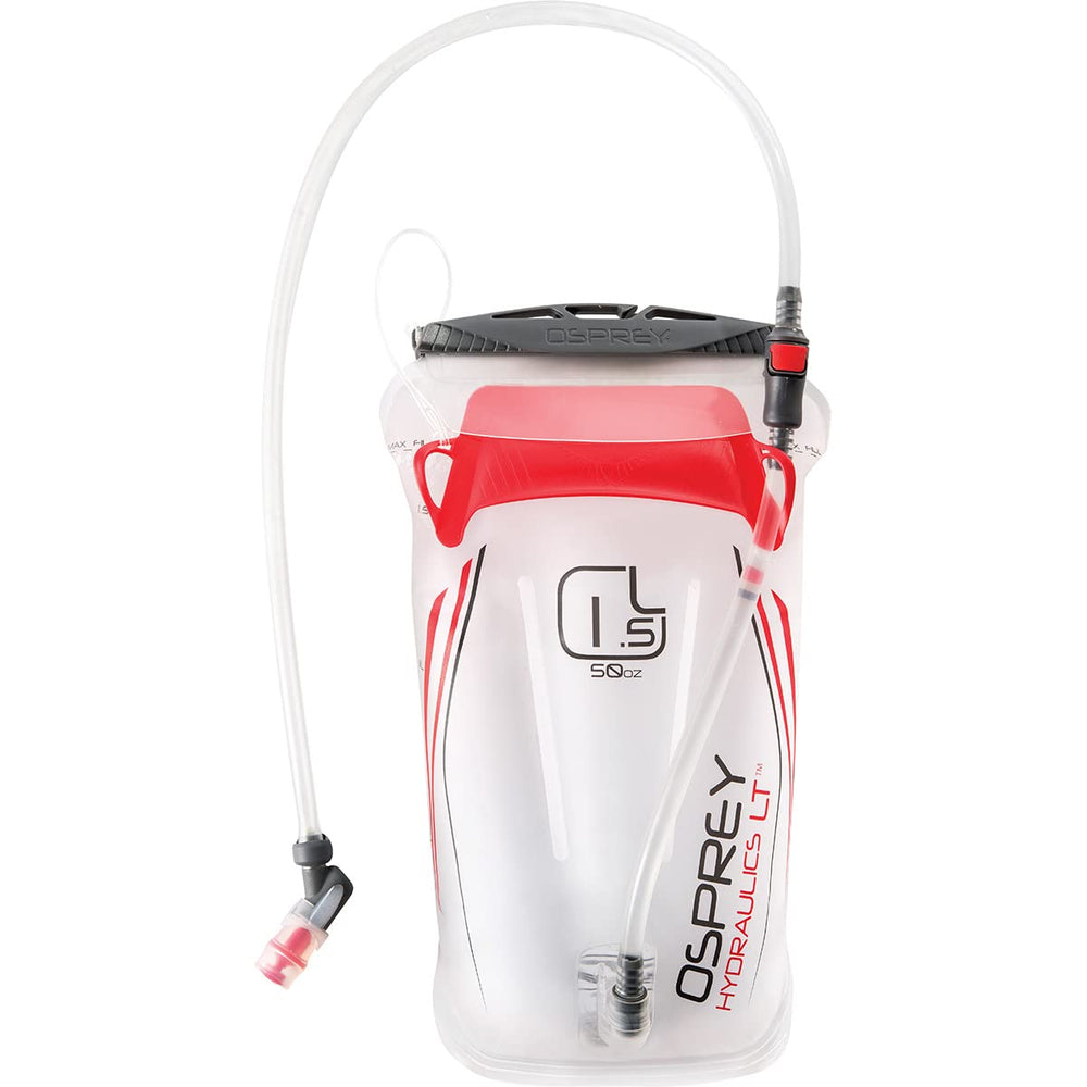 Osprey Hydraulics LT 2.5L reservoir fits into hydration sleeve for easy loading