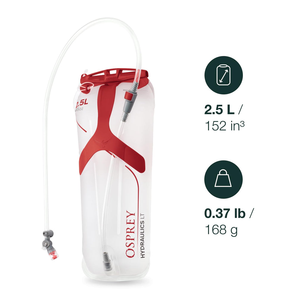 Osprey Hydraulics LT one-handed thumb lever for quick control