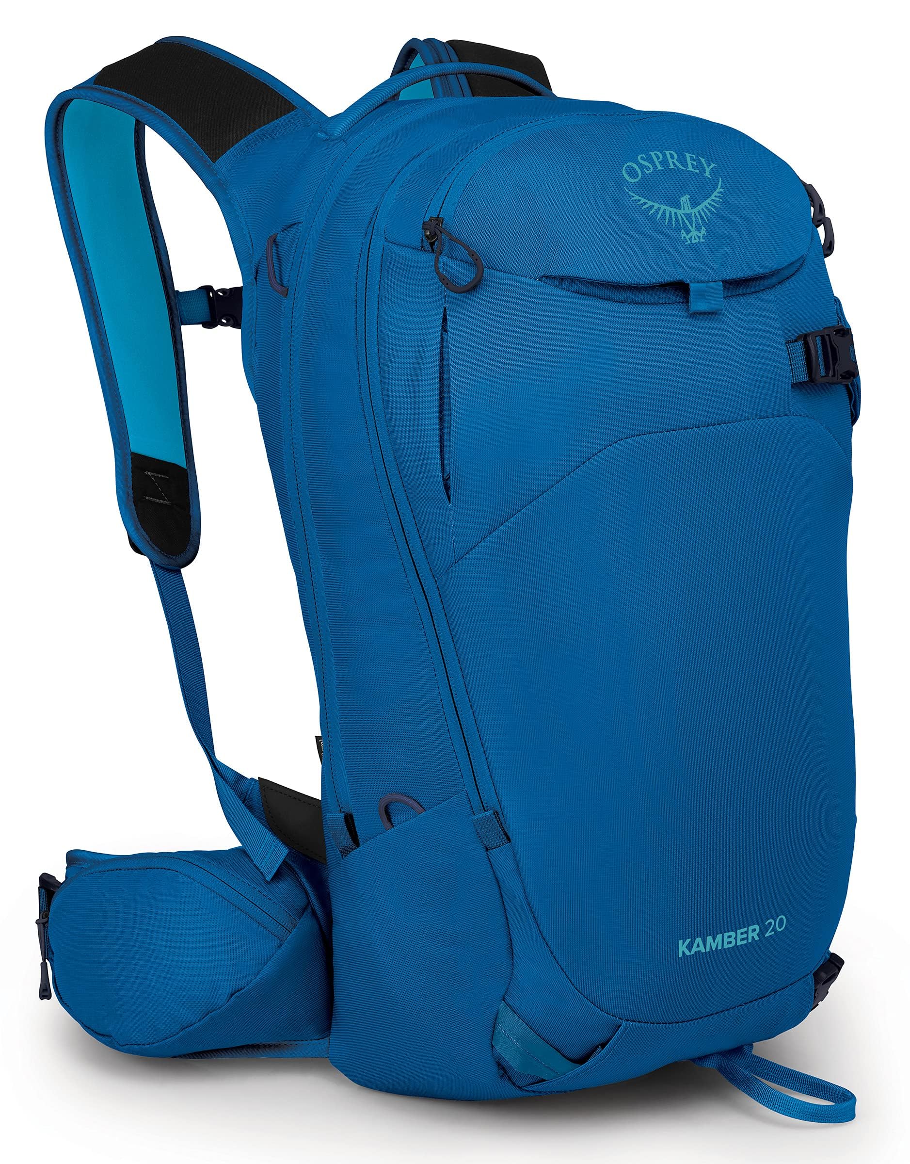 Osprey Kamber 20L avalanche pocket for quick safety kit access during backcountry trips